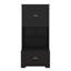 Armoire de rangement pour plancher de salle de bain haute et large, armoire avec 4 portes, tablettes réglables, tablettes ouvertes multi-couches-345219575