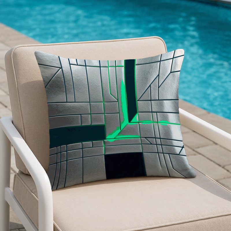 Galactic Harmony Indoor And Outdoor Throw Pillow, Square 20"