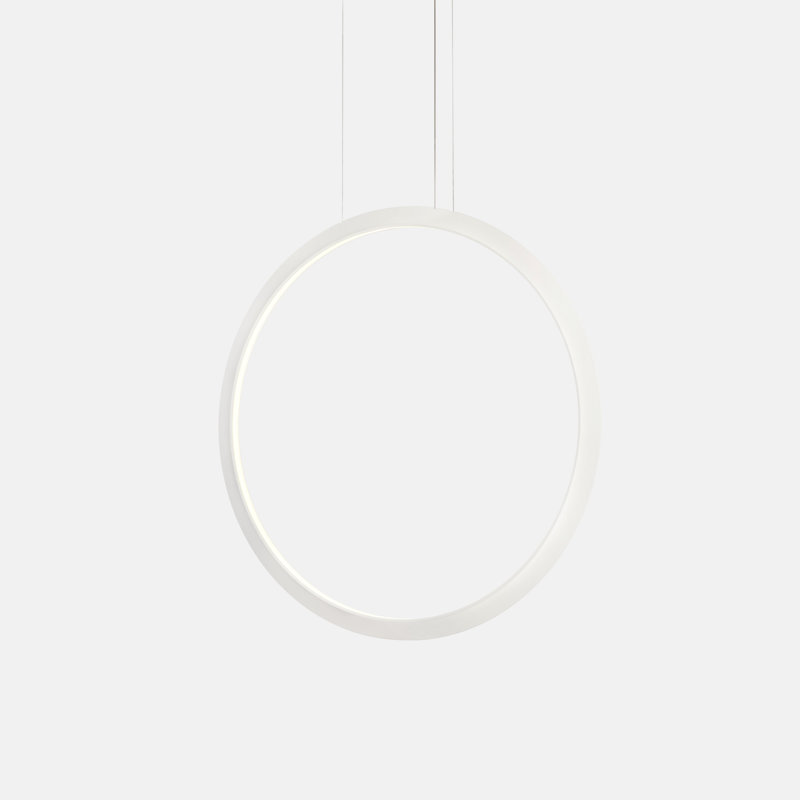Circular 1 - Light LED Chandelier, White, 4000K