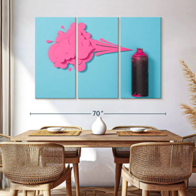 Senne Creative rose, peinture en aérosol