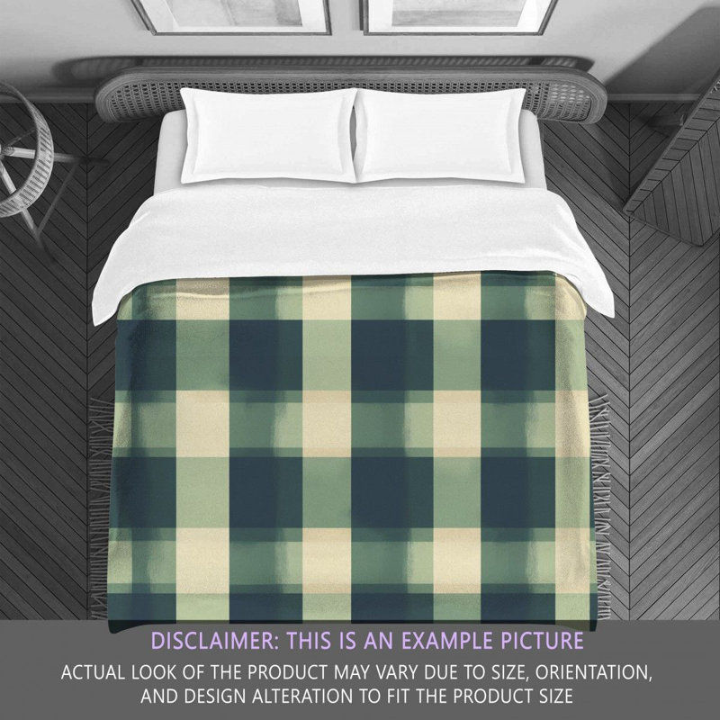 Checkered Comforter, Queen Comforter