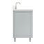 ARIEL Monroe 60 Single Sink Bathroom Vanity with Carrara Quartz Top-1156463482