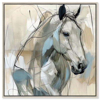 Horse Glint Canvas Horse Wall Art by Art Remedy