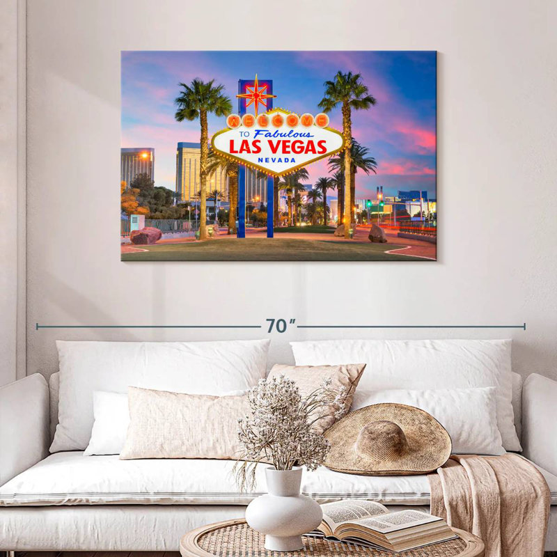 Enseigne emblématique Ravi Las Vegas, H 30 po x l 45 po
