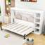 Lit escamotable en bois avec tablettes intégrées-2062269892-2060741104