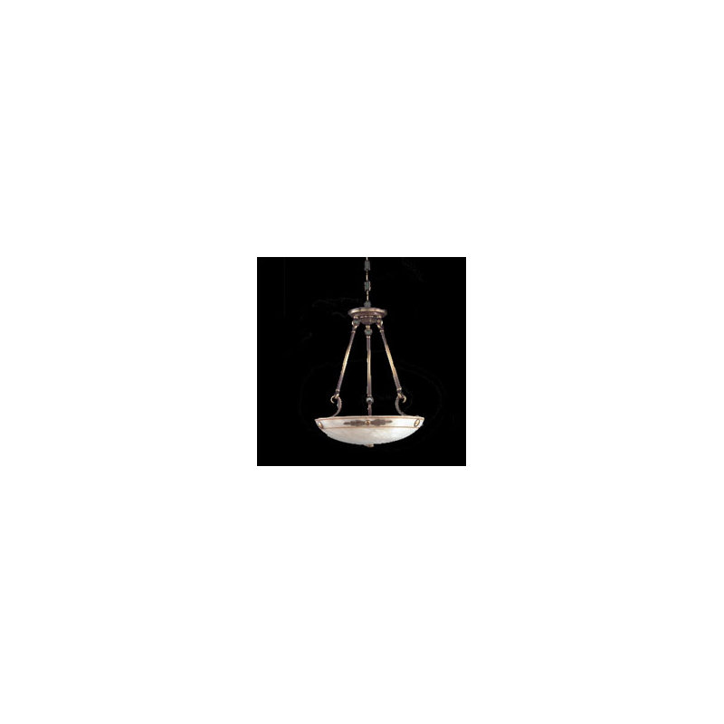 Luminaire suspendu bol 3 lumières unique Castella