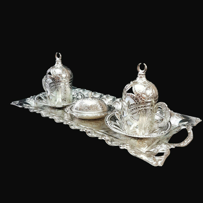 Mcfarlane Stainless Steel Teacup and Saucer
