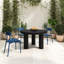 Kent Outdoor Dining Chair Navy - Set Of Two-1235541606
