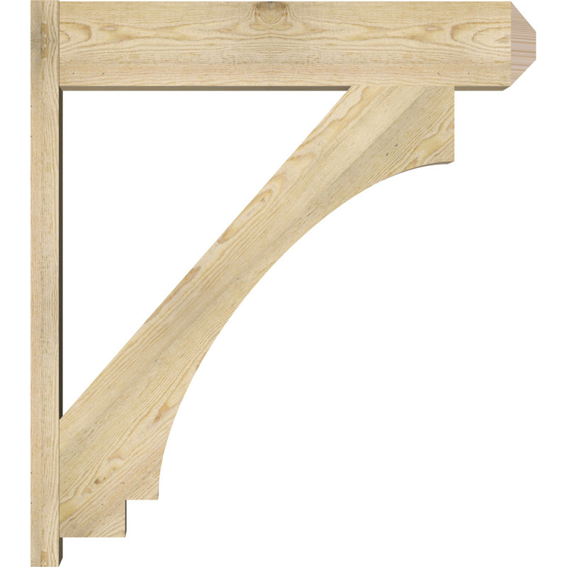 Persienne impériale, Sapin Douglas de 8 po (sciage brut), P 36 po x H 40 po