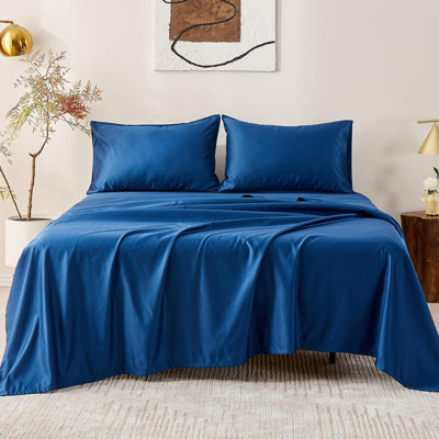 100% Cotton 1000 Thread Count Cooling Luxurious Silky Bed Sheet