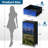 4 Drawer Dresser for Bedroom, Narrow Chest of Drawers, Wooden Top and Study Iron Frame 18"x37.5"-(WxH)