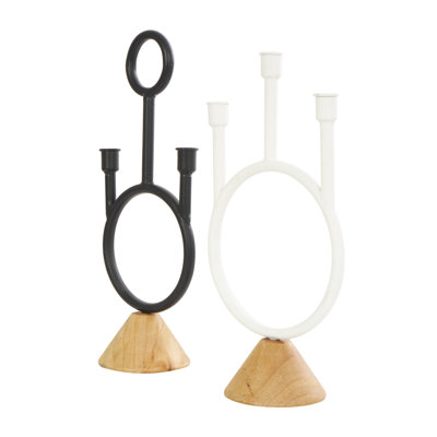 Bougeoir de table en fer