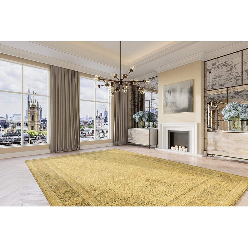Mahabad Wool Oriental Area Rug, Rectangle 8' x 10'