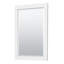 Base de meuble-lavabo simple autoportante 29,25 po avec miroir 24 po Miranda-63930511