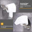 Ensemble de quincaillerie de salle de bain, accessoires de salle de bain, acier inoxydable, fixation murale, 10 pièces-106411952