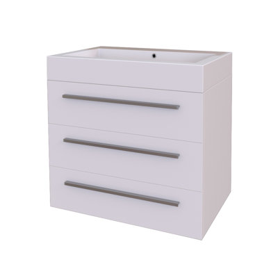 Ensemble de meuble-lavabo mural simple 29 po Shameeza