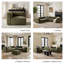 Canapé modulaire en chenille 5 pièces à assise profonde en L 5 pièces-1941395644