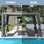 Pergola Gazebo with Louvred Roof-87223779-90629808