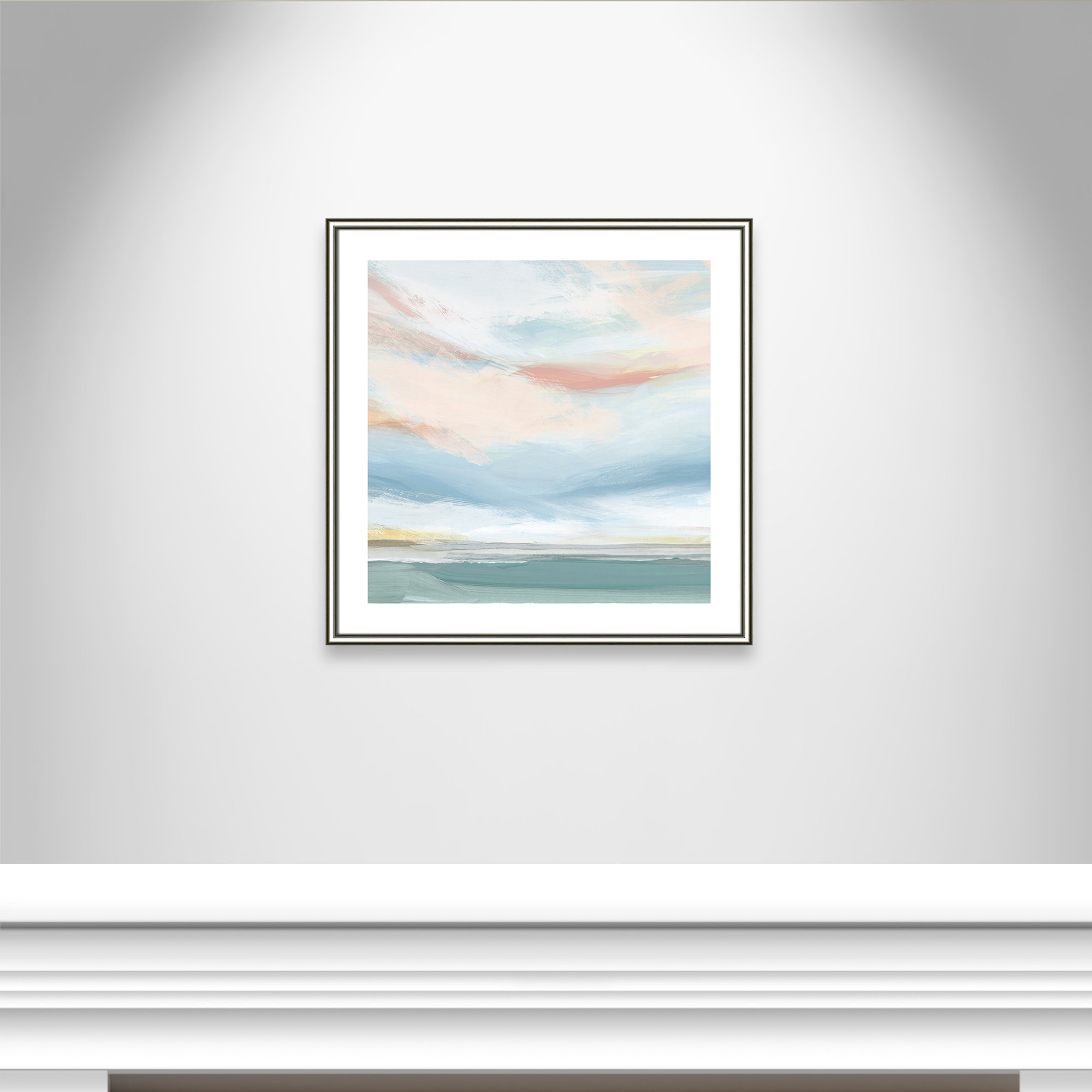 Sweetness I by Isabelle Z -  Print, Silver Framed Paper, 28.75" H x 28.75" W x 0.88" D