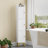 Slim Bathroom Storage Cabinet, Narrow Bathroom Organizers and Storage with 4 Adjustable Feet, Laundry Room Organization for Small Space, Kitchen, Living Room, 3 Doors White-1059047127-1065100851