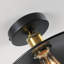 26cm Industrial Aluminum Flush Mount