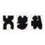 Module On White. Set Of 3 by Michael Kempen-60679017-60679013
