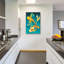 «Ornamental Koi 1» par Chariklia Zarris, art mural en verre acrylique, 24 po x 36 po-96119020