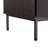 Record Player Stand With Power Outlet And Flip-Down Lid, Medium Record Storage Console