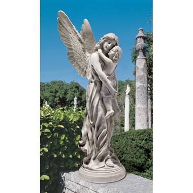 Design Toscano Praying Basilica Angel Garden Statue & Reviews