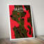 « seattle city map », reproduction d’impression sur affiche en contraste-31735535