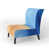 Light Blue/Orange selected
