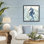 Cadre flottant Radiant Sea Life Seahorse, design par Paul Brent