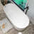 67'' x 29.5'' Freestanding Solid Surface Bathtub in Matte White