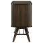 Buffet Ibo 2 portes Buffet rangement noyer foncé