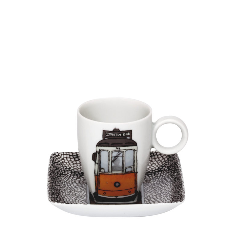Alma De Lisboa Porcelain Coffee Mug
