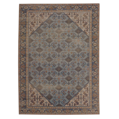 Maril Wesley Blue And Ivory Rug