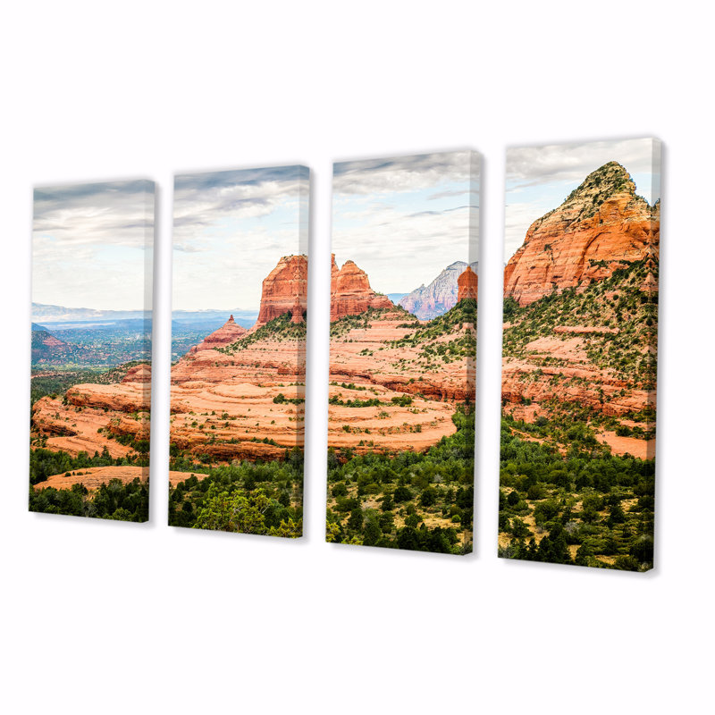 Beautiful Shot Sedona Arizona 4 pièces