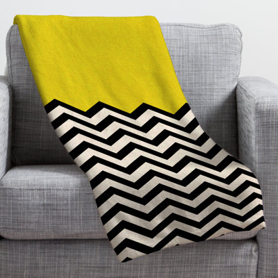 Bianca Green Throw Blanket