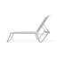 Chaise longue sans accoudoirs empilable à plat en aluminium Gardenella-98940784-98940792