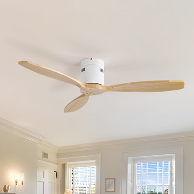 Nicola 52" 3 - Blade Ceiling Fan without Lights