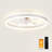 19.7 inch Low Profile Ceiling Fans with Lights and Remote-826018387