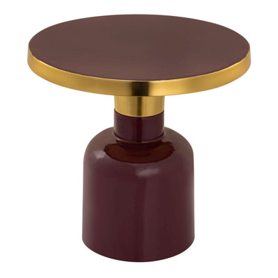 Evyl Pedestal End Table