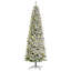Sapin de Noël artificiel enneigé 9 pi