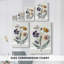 Pressed Flower Memories I - Toile tendue avec châssis de qualité supérieure - Prêt à être accroché-2111371966