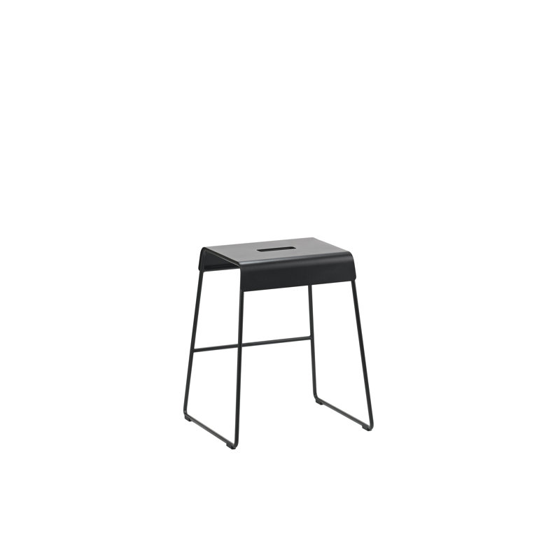 Tabouret d'extérieur A-Stool, Noir