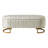 Stylish Beige Velvet Bench With Storage And Button Tufting Modern Living Room Surface Space-889300400