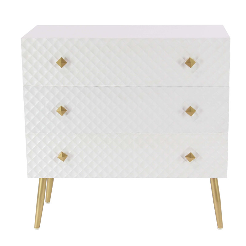 Commode d'appoint 3 tiroirs Casha