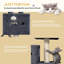 98cm H Cat Tree