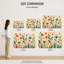 Art rétro moderne géométrique Mid-Century, toile tendue, prête à accrocher-2007685672