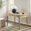 Allysyn Oak Wood Writing Desk